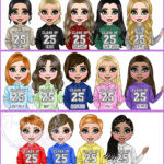 personalised class of 2025 gold balloons school leaver girl a5 notebook