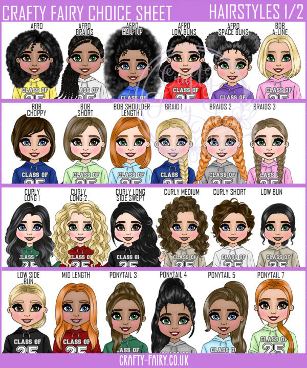personalised class of 2025 gold balloons school leaver girl greetings card v1