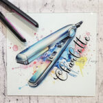 Personalised Glass Board for Hair Straigteners