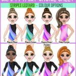 personalised gymnast or dancer greetings card birthday, good luck, congratulations