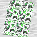 personalised gamer boy gaming birthday card for son grandson