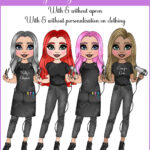 personalised hairdresser new job or salon congratulations card
