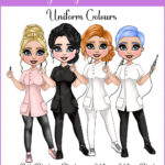 personalised nail technician artist new job congratulations card