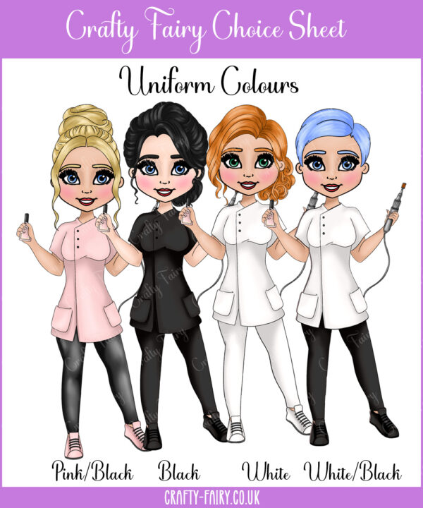 personalised nail technician artist new job congratulations card