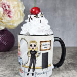 Personalised Hairdresser in Salon Mug Gift V1
