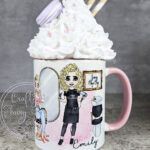 personalised hairdresser making hair beautiful mug gift v4