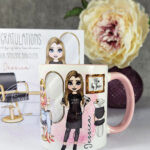personalised hairdresser making hair beautiful mug gift