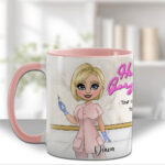 personalised aesthetics technician beauty therapist mug customised gift