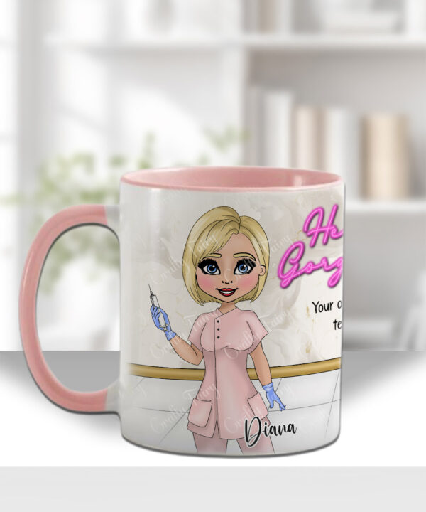 personalised aesthetics technician beauty therapist mug customised gift