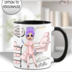 personalised aesthetics technician beauty therapist mug customised gift