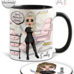 personalised aesthetics technician beauty therapist mug customised gift