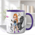 personalised tattoo artist white mug gift v3