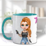 personalised tattoo artist white mug gift v3