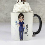 personalised best nurse ever mug gift