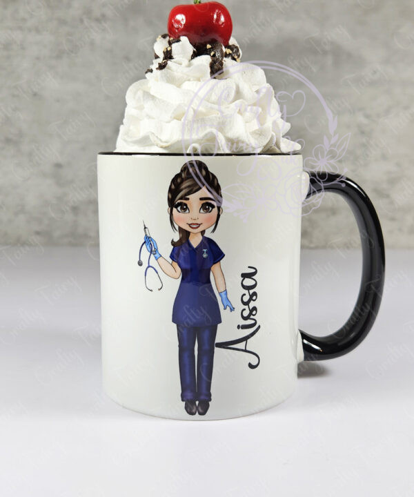 personalised best nurse ever mug gift