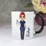personalised best nurse ever mug gift