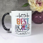 personalised best nurse ever mug gift