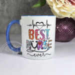 personalised best nurse ever mug gift