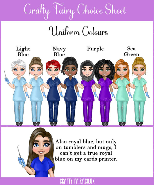 personalised dental assistant or female dentist congratulations card