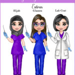 personalised dental assistant or female dentist congratulations card