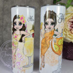 personalised lady aperol spritz cocktail tumbler