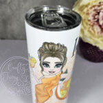 personalised lady aperol spritz cocktail tumbler