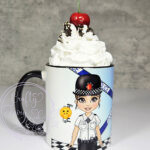 personalised female police officer mug gift v1