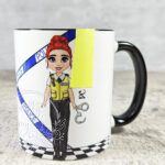 personalised police lady officer mug gift v2