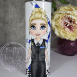 personalised police lady officer 20oz tumbler v2