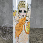 personalised lady aperol spritz cocktail tumbler