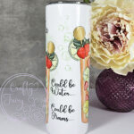 personalised lady pimms cocktail tumbler