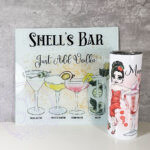 personalised lady strawberry daiquiri cocktail tumbler