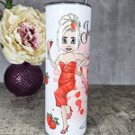 Personalised Lady Strawberry Daiquiri Cocktail Tumbler