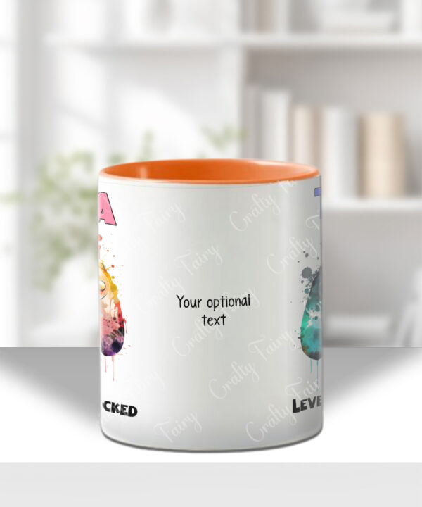 personalised gaming controller gamer boy or girl mug gift