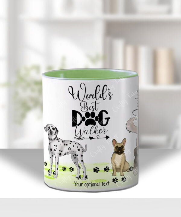 personalised world's best pet sitter lady mug gift