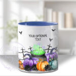personalised ella pumpkin wicked witch halloween mug gift