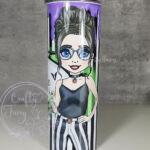 personalised juice of beetles slime & lady striped 20oz halloween tumbler