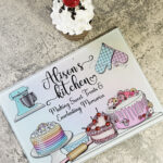 Personalised Cakes Making Memories Glass Chopping Board