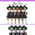 personalised ella pumpkin witch happy halloween card