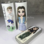 personalised cargo girl rectangular pencil tin for teenage daughter granddaughter