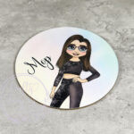 personalised teen tween dancer coaster gift