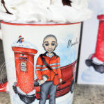 personalised postman in red mug gift