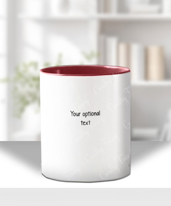 personalised gymnastics & cheer coach lady mug gift