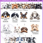 personalised cute dog face a5 notebook many breed options
