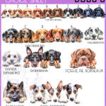 personalised cute dog face a5 notebook many breed options