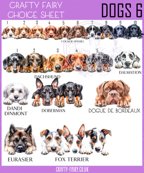 personalised cute dog face a5 notebook many breed options