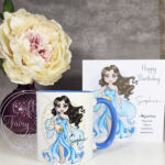 zodiac sign aquarius lady personalised mug gift