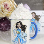zodiac sign aquarius lady personalised mug gift