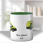 personalised male paramedic & ambulance mug gift