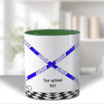 personalised male police officer policeman mug gift